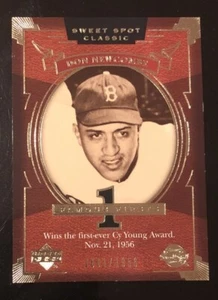 2004 Sweet Spot Classic Famous Firsts #102 DON NEWCOMBE SP #d /1956! DODGERS - Picture 1 of 2