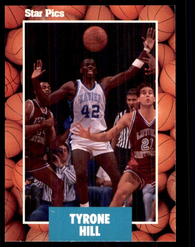 1990-91 Star Pics Tyrone Hill #38 - Image 1 of 2