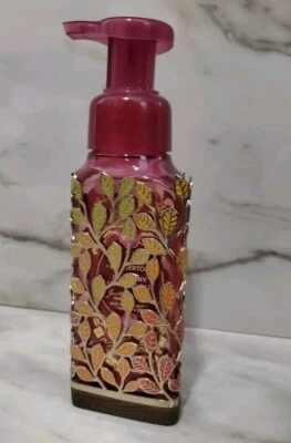 BATH & BODY WORKS 2024 HOJAS DE OTOÑO SUAVE ESPUMA SOPORTE JABÓN DE MANOS NUEVO Foto 1 de 4