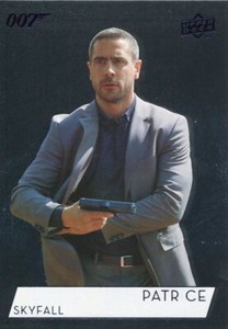 James Bond Collection Parallel Foil Base Card #80 Ola Rapace as Patrice