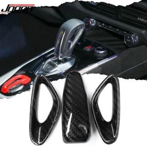 Real Carbon For Lotus Emira V6 I4 2022 2023-2024 Console Gear Shifter Knob Cover - Picture 1 of 13