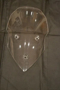 Genuine OEM Ducati Multistrada Stock Clear Windshield Ducati 48710472A - Picture 1 of 4