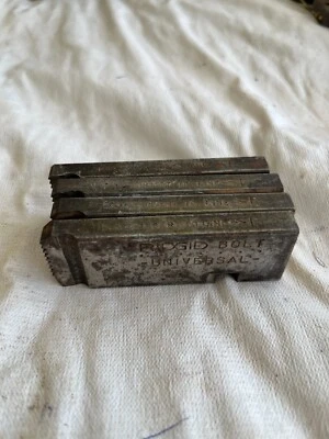Nice Used Ridgid Threading Dies Universal Bolt 1 1/8 12 UNF - Image 1 of 4