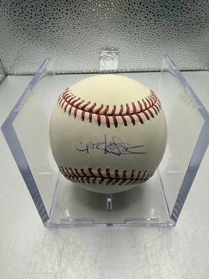 Carlos Peña Autografiado OMLB Béisbol Tampa Bay Rays, Tigres de Detroit Certificado de Autenticidad Foto 1 de 4