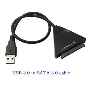 22 Pin SATA3 To USB 3.0 2.5 Inch Hard Drive HDD SSD Adapter SATA Converter Cable - Picture 1 of 5