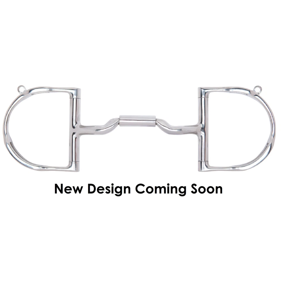 Myler English Dee Snaffle Bit with Hooks MB 06 5" #89-22065