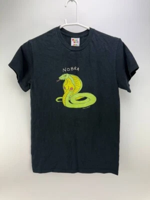 Camiseta Porous Walker Para Hombre Negra Gráfica Serpiente Nobra Talla S Foto 1 de 3