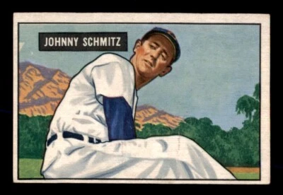 1951 Bowman Baseball #69 Johnny Schmitz EX/MT *f1 - Image 1 of 2