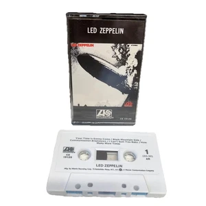 Led Zeppelin Self Titled Debut Cassette Tape Atlantic Records CS 19126 - Picture 1 of 4