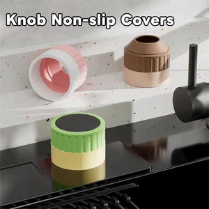 4Pcs Silicone Stove Knob Non-slip Covers Ball-shaped Handle Caps Faucets - Picture 1 of 16