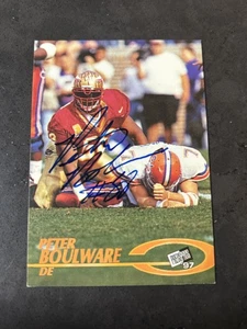 1997 Press Pass Autographs Peter Boulware - Picture 1 of 2