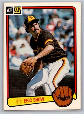 1983 Donruss #439 Eric Show - Image 1 of 2