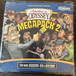 Adventures in Odyssey #2 Megapack 25-CD OVER 30 HOURS COLLECTION NEW SEALED - Imagen 1 de 3