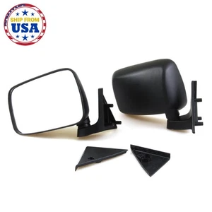 For 1985-1998 MAZDA B-SERIES B2000 2200 B2600 PICKUP NEW PAIR DOOR MIRRORS LH RH - Picture 1 of 6