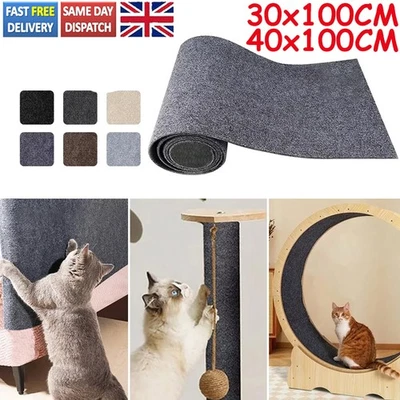 ESTOP-STAR Fabric Self adhesive Carpet Mat Cat Crawling Mat Cat.Scratching Board Cat Carpet