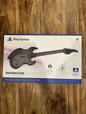 PDP RIFFMASTER Wireless Guitar Controller PlayStation 5 and 4 PS5 PS4 NEW - Image 1 of 4
