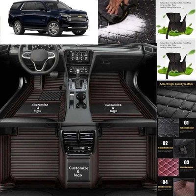 For Chevrolet Tahoe Car Floor Mats Cargo Liners Carpets Custom Accessories - Изображение 1 из 4
