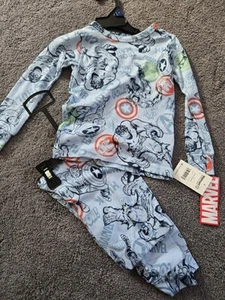Marvel Pajama Set Boys Size 4 - Picture 1 of 1