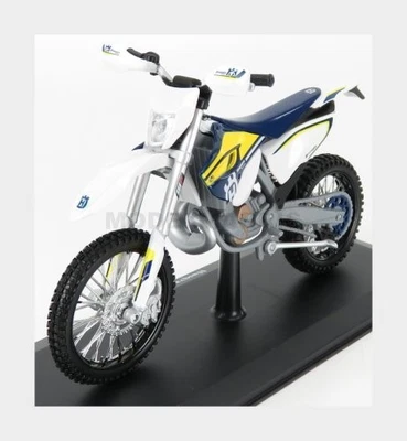MAISTO 32706 HUSQVARNA - FE501 CROSS 2016 - WHITE YELLOW BLUE - 1/12 - Immagine 1 di 2