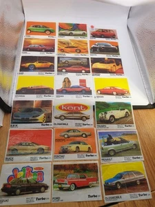 Turbo 200-260 Chewing Bubble Gum Wrappers Full Complete Set 60 pcs - Picture 1 of 16