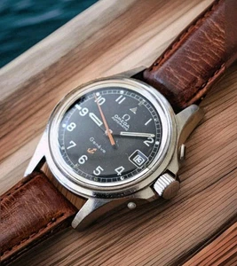 Rare Omega Geneve Ancoretta Admiralty Anchor Cal. 565 Military Watch - Picture 1 of 10
