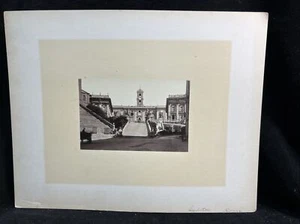 VINTAGE ROME CAPITOL 11"x14" KARTONFOTODRUCK GEEIGNET FÜR RAHMUNG OOAK ART - Bild 1 von 4
