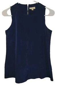 Maison Jules dunkelblau ärmellos fließend Gr. XS Bluse leicht Shell Freizeit - Bild 1 von 8