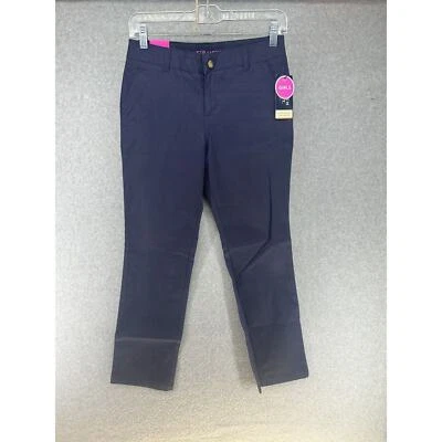 Pantalones Uniforme French Toast Niñas Ajustables Cintura Bolsillos Azul Marino Talla 14 Nuevos con Etiquetas Foto 1 de 4