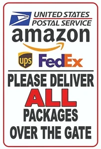 Home Decor Warning Metal Sign For Parking lot Plaque Pub shop Outdoor Storage - Picture 1 of 15
