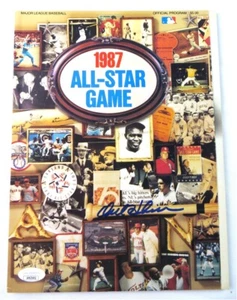 Orel Hershiser Signed Autographed 1987 All-Star Program Dodgers JSA AM23492 - Picture 1 of 4