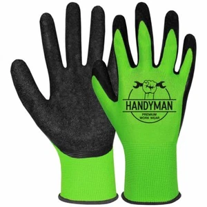 ACE Handyman 10 Paar Schutzhandschuhe Arbeits-Handschuhe für Werkstatt/Baustelle - Afbeelding 1 van 6