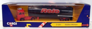 Corgi Diecast Appx 30cm Long C1251 - Seddon Atkinson Tanker Truck - Rolo - Picture 1 of 2