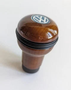 Gear Knob fits For VW Manual Wood Handmade Golf Jetta Mk1 Mk2 Mk3 Mk4 Mk5 Bus T3 - Picture 1 of 10