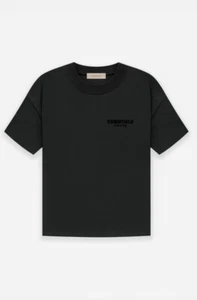 Fear of God Essentials Stretch Limo Black Short Sleeve T-Shirt XL - New w/ Tags - Picture 1 of 8