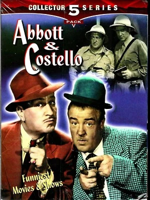 ABBOTT & COSTELLO..."COLLECTOR SERIES"...5 VHS VIDEO PACK...NEW SEALED CONDITION - Image 1 of 4