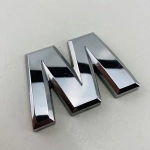 2004-2015 Nissan Armada Emblem Logo Letter Badge Trunk Gate Hatch Chrome E61M - Picture 1 of 6