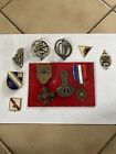 medailles , pucelles , croix de guerre , insignes ,WW1