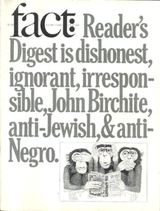 FACT : MAGAZINE - March-April 1966 - PRE-ROE ABORTION, RIGHT-WING READERS DIGEST - Picture 1 of 2