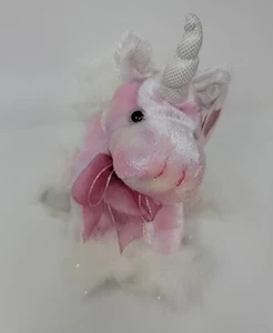 DAN DEE COLLECTOR'S CHOICE Rosa & WEISS Einhorn VALENTINSTAG PLÜSCH Beanimals - Bild 1 von 20