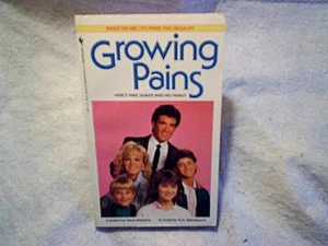 1987 GROWING PAINS TV SHOW PAPERBACK Kirk Cameron Tracey Gold,Alan Thicke,Kerns - Picture 1 of 2