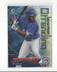 2018 Bowman Chrome Hashtag Trending Refractor Vladimir Guerrero Jr. RC Blue Jays - Picture 1 of 1