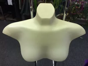 Vintage Display Fashion Form Molded MALE Half Body Hanging Torso - Picture 1 of 5