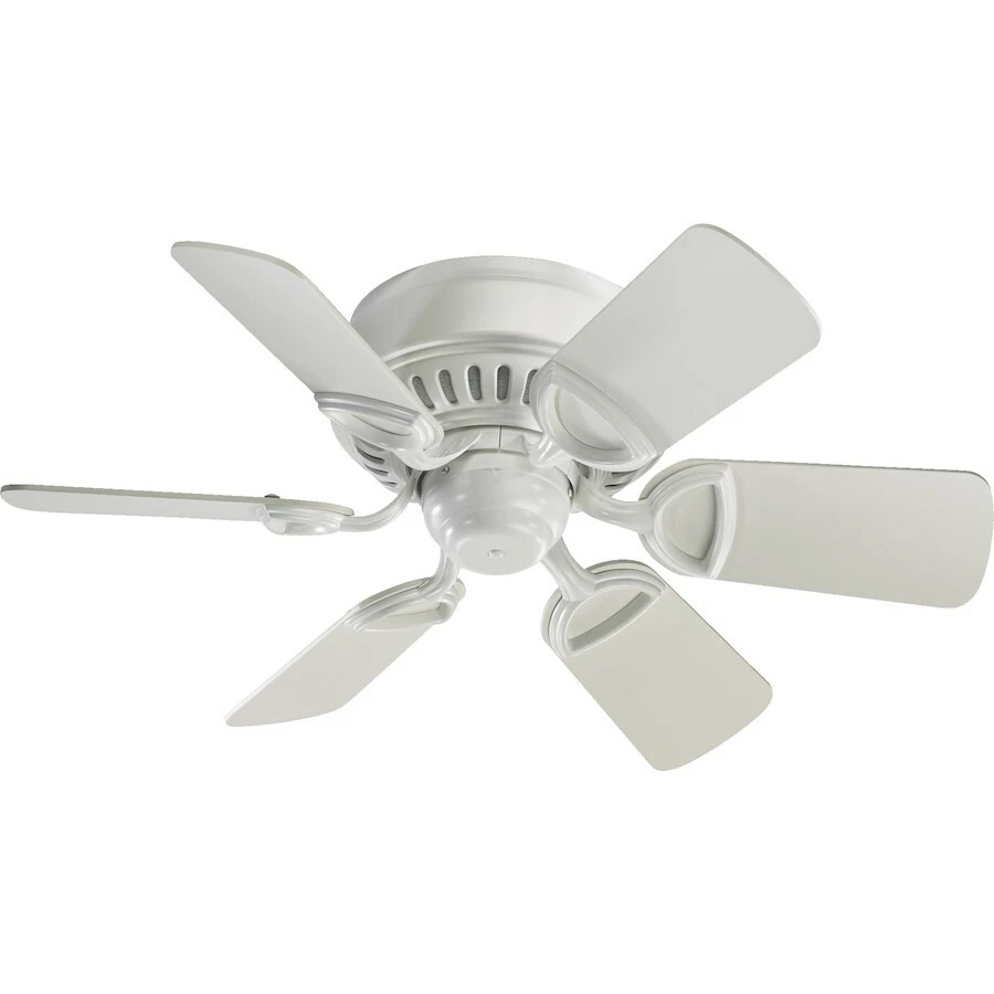 Quorum Medallion Ceiling Fan, Studio White - 51306-8 - Image 1 of 1