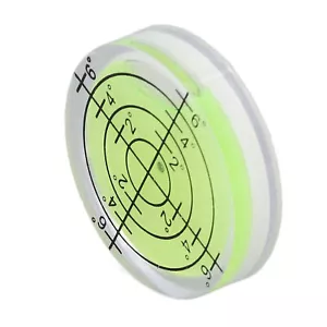 3 Stck. Runde Blase Wasserwaage Hohe Mini Ebenen 32 mm Horizontal - Bild 1 von 12