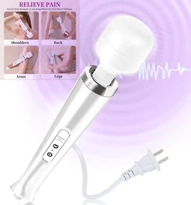 Wired Handheld Massager Whole Body Massage Muscle Back Arm Leg Foot NeckShoulder - Image 1 of 4