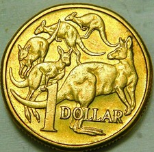1985 Australia  One Dollar  Re6- A42-374