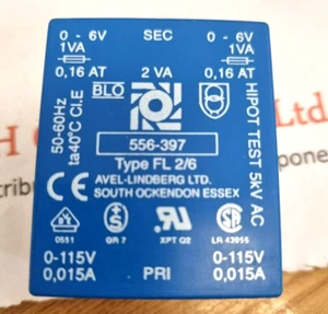 FL 2/6     ACEL-LINDBERG TRANSFORMER                 (STK:38204) - Picture 1 of 3