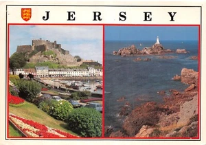 BAMFORTH VIEWS POSTCARD MONT ORGUEIL CASTLE JERSEY USED CONTINENTAL SIZE GD+ - Picture 1 of 2