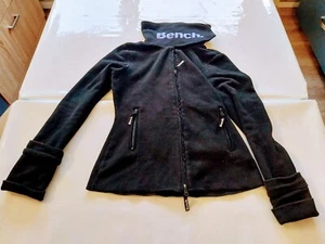 Bench Damen Sweatshirtjacke/Übergangsjacke Gr. M Farbe schwarz wenig verwendet - Bild 1 von 2