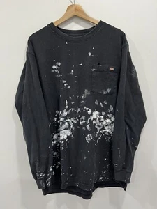 Vintage Dickies Paint Splattered longsleeve shirt xl - Picture 1 of 4